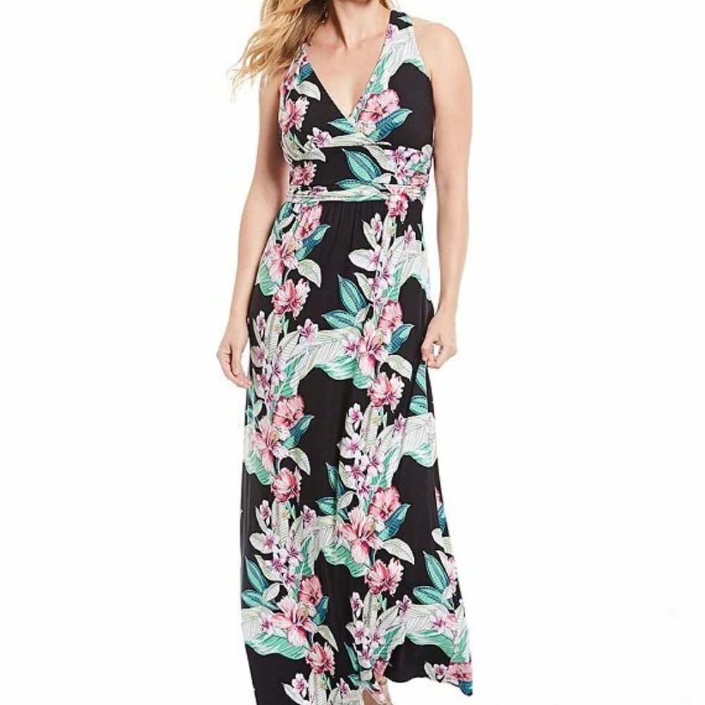 TOMMY BAHAMA Maria Mambo Knit Maxi Dress Small S NWT $185